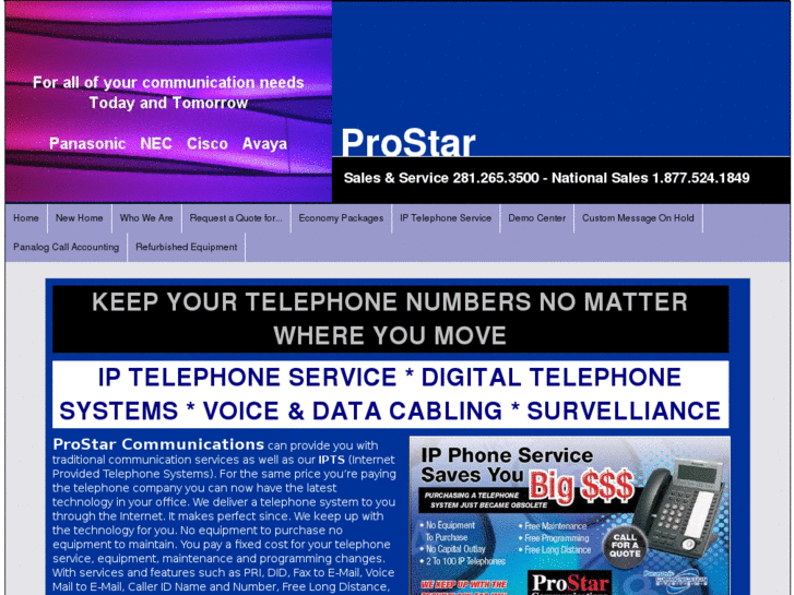 www.prostarcomm.com