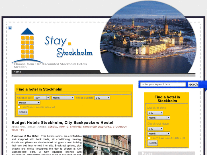 www.stayinstockholm.net