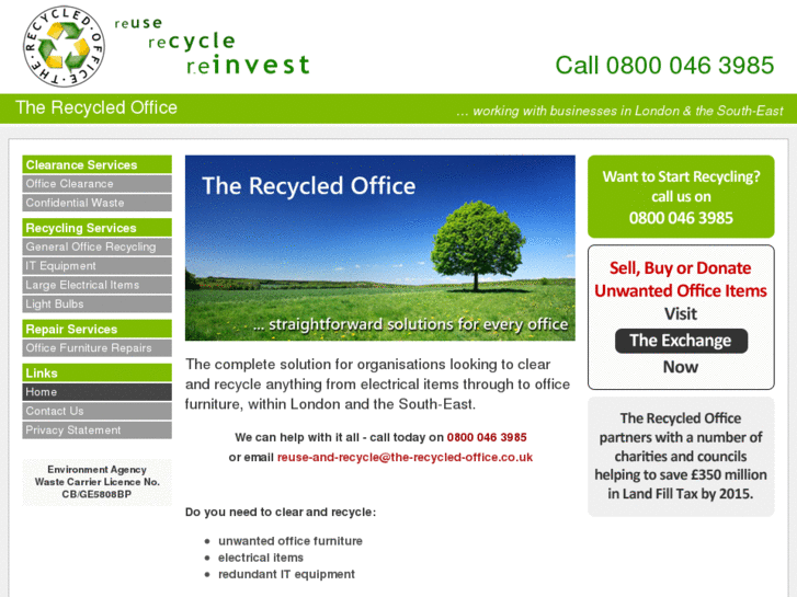 www.therecycledoffice.com