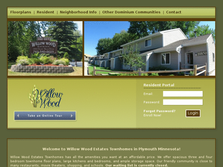 www.willowwoodestatesapts.com