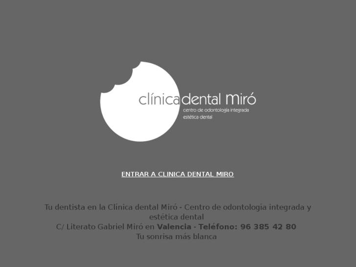 www.clinicadentalmiro.com