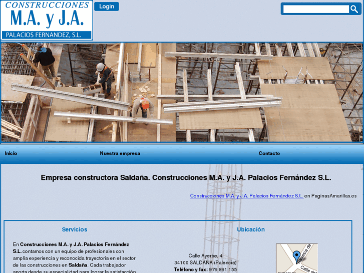 www.construccionespalaciosfernandez.com