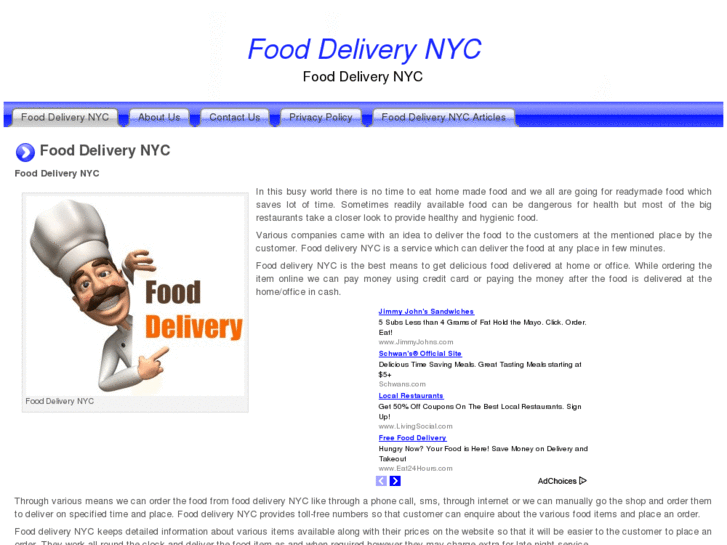 www.fooddeliverynyc.org