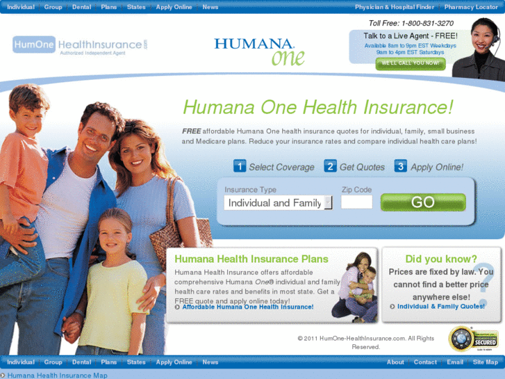 www.humone-healthinsurance.com