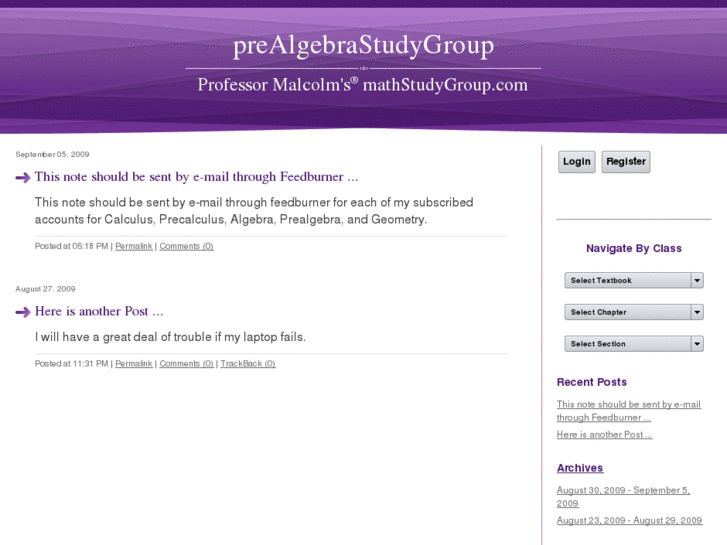 www.prealgebrastudygroup.com