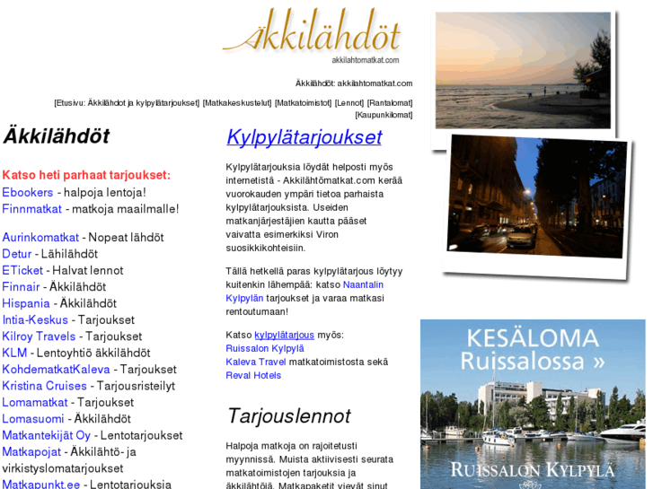 www.akkilahtomatkat.com