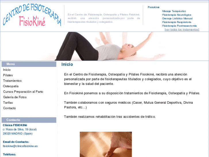 www.clinicafisiokine.es