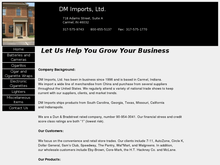 www.dmimportsltd.com