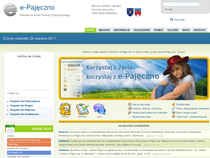 www.e-pajeczno.pl