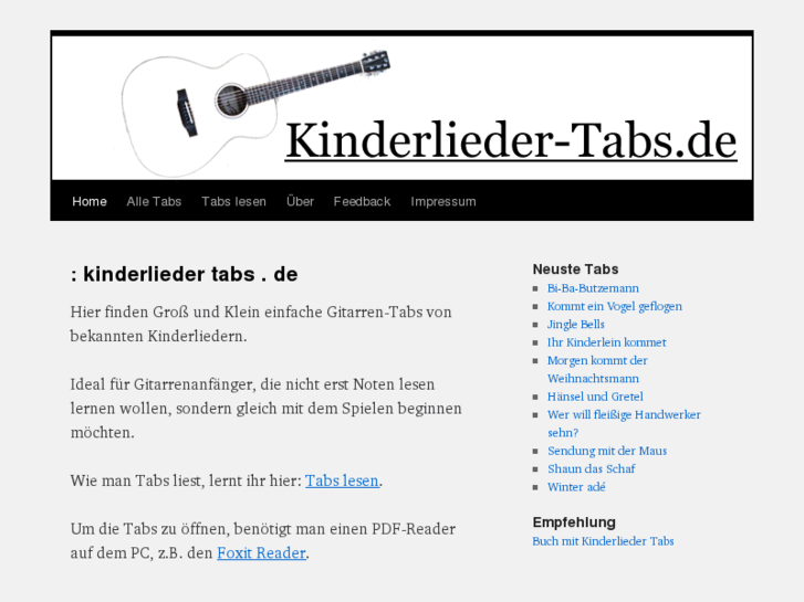 www.kinderlieder-tabs.de