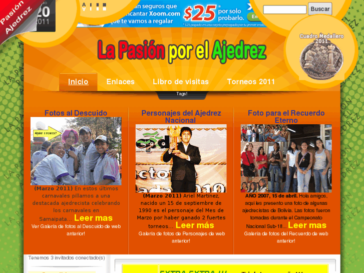 www.lapasionporelajedrez.com