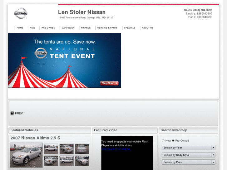 www.lenstolernissan.com