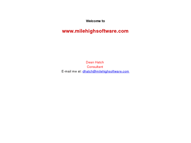 www.milehighsoftware.info