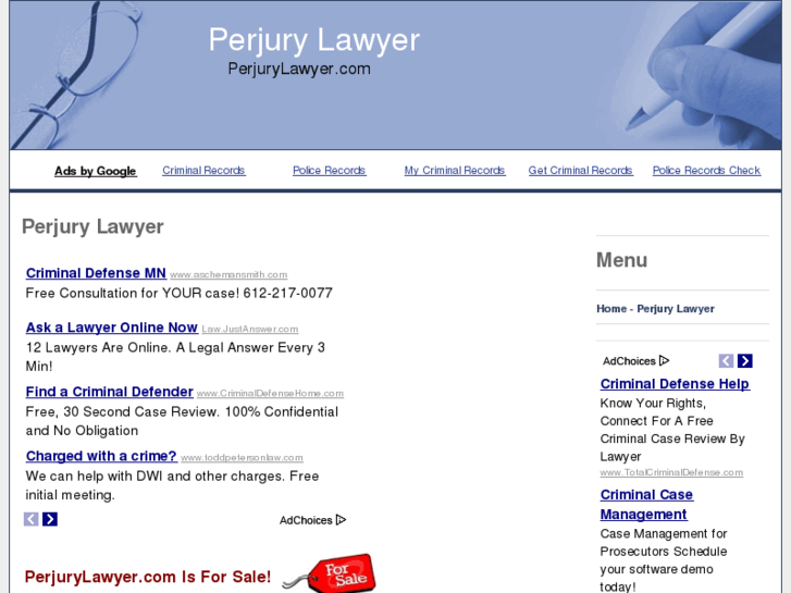 www.perjurylawyer.com