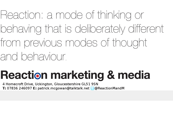 www.reactionmarketingandmedia.com