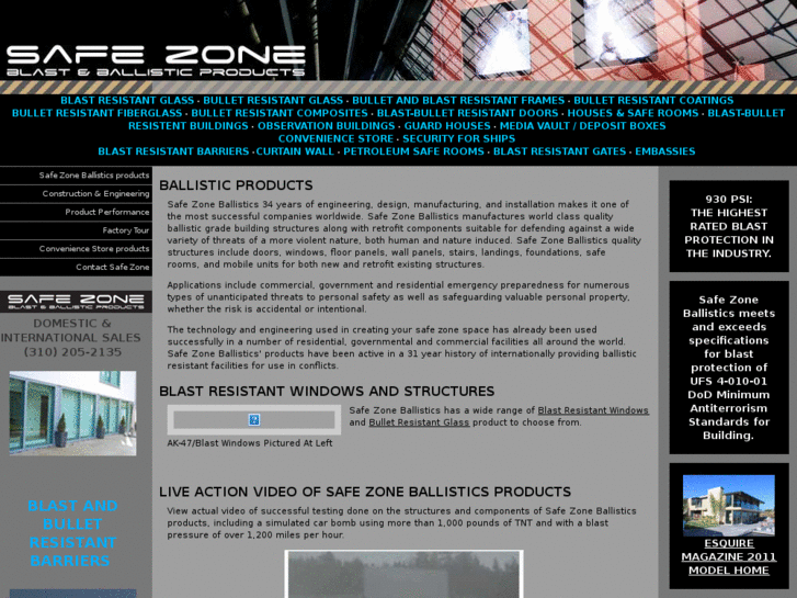 www.safezoneballistics.com