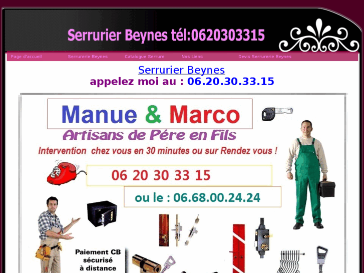 www.serrurierbeynes.net