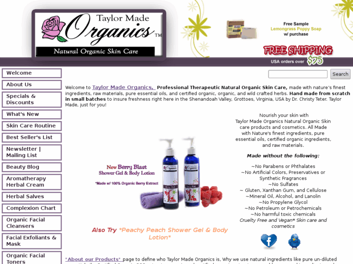 www.taylormadearomatherapy.com