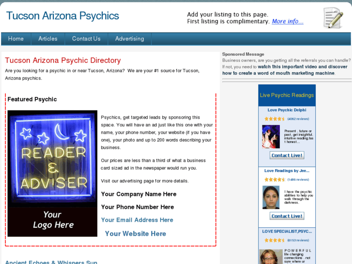 www.tucsonpsychics.com