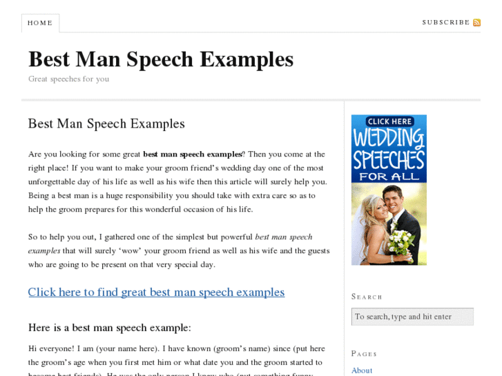 www.bestmanspeechexamples.net