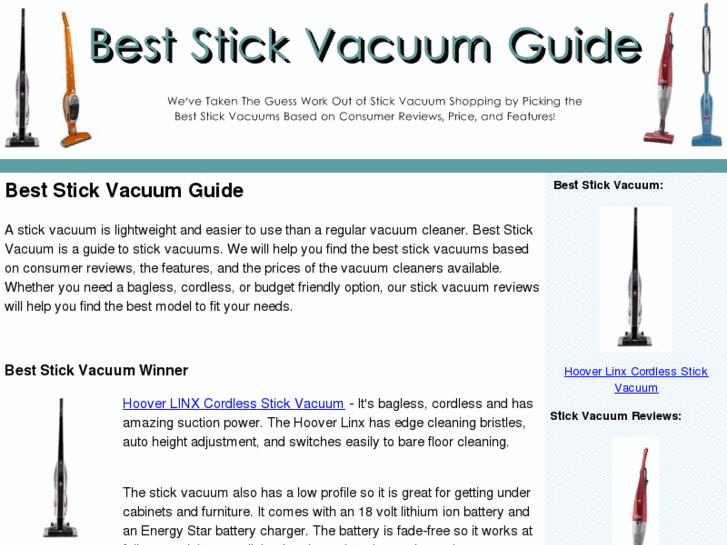 www.beststickvacuum.com