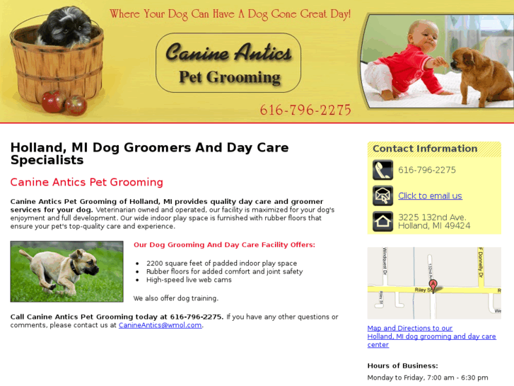 www.canineanticspetgrooming.com