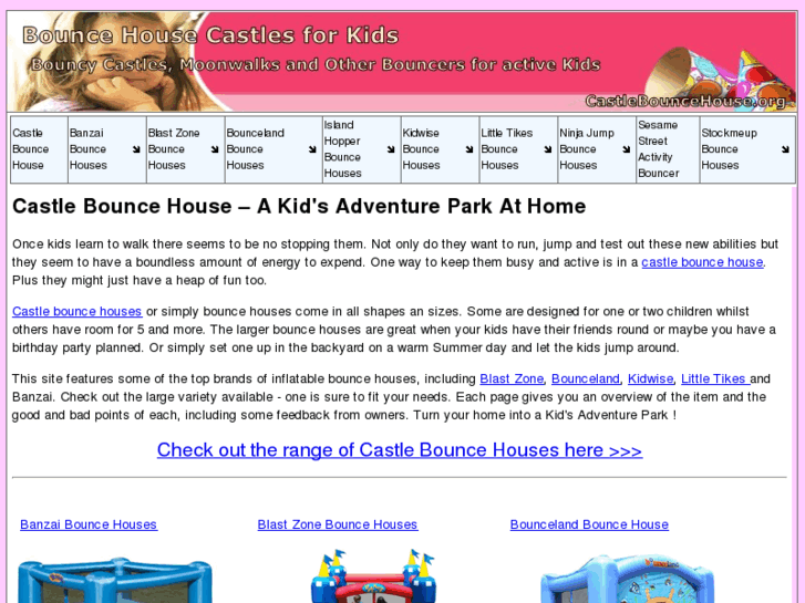 www.castlebouncehouse.org