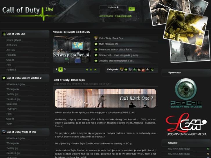 www.codlive.pl