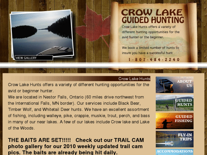 www.crowlakehunts.com