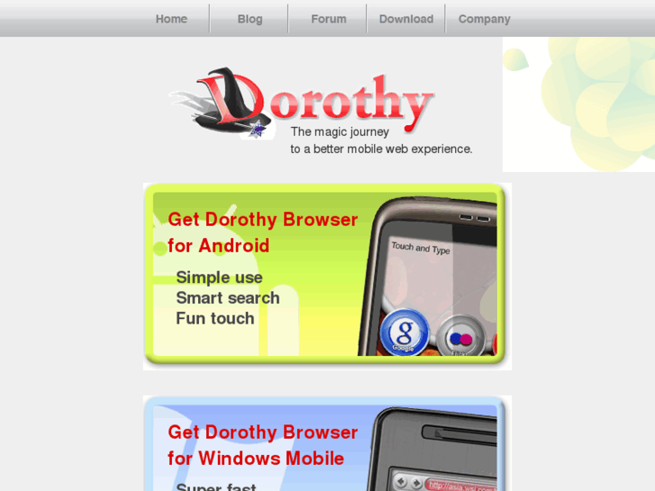 www.dorothybrowser.com