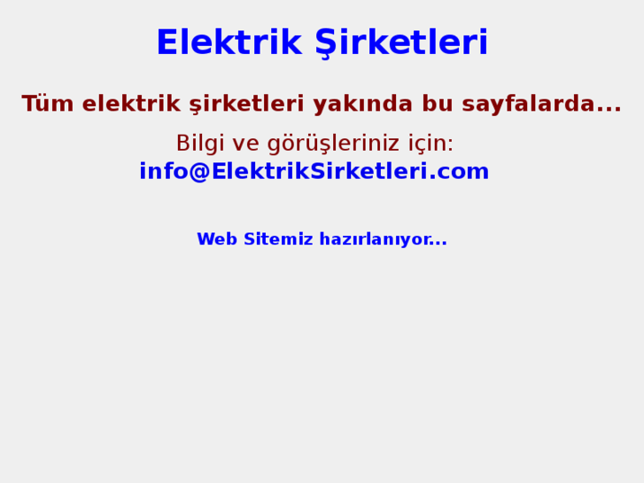 www.elektriksirketleri.com