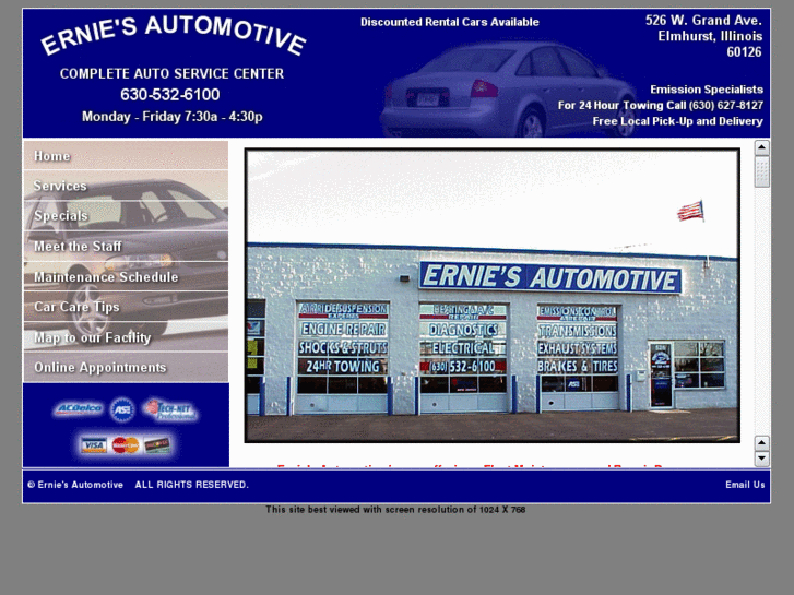 www.erniesautomotive.com