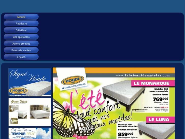 www.fabricantdematelas.com