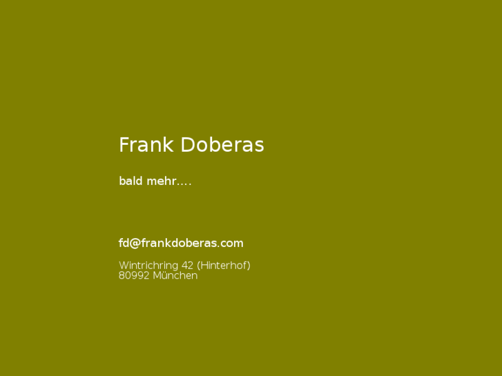 www.frankdoberas.com