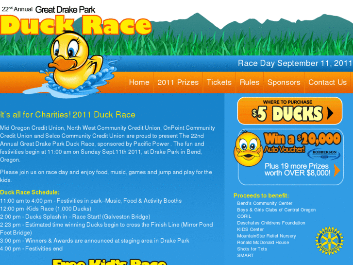 www.greatdrakeparkduckrace.com