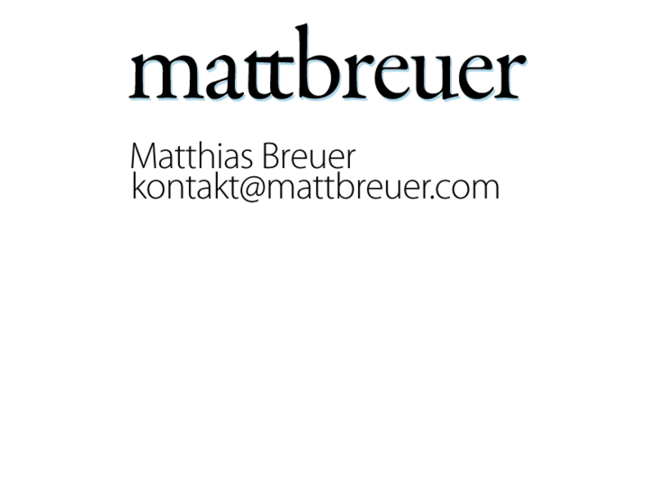 www.mattbreuer.com