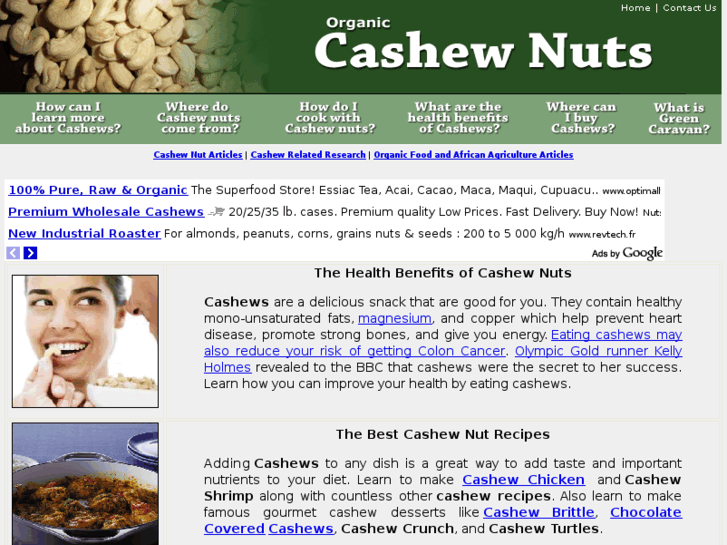 www.organiccashewnuts.com