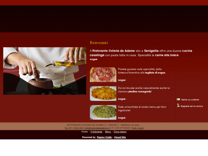 www.osteriadaadamo.com