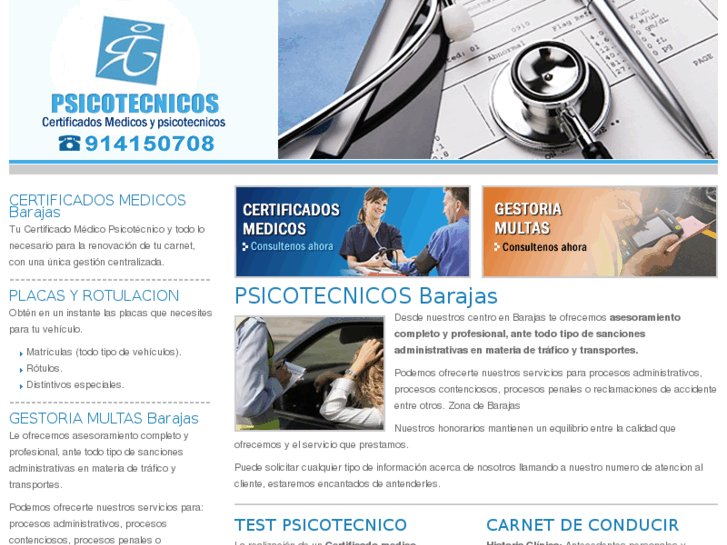 www.psicotecnicosbarajas.es