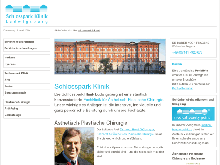 www.schlosspark-klinik.net