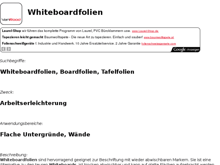 www.whiteboardfolien.de