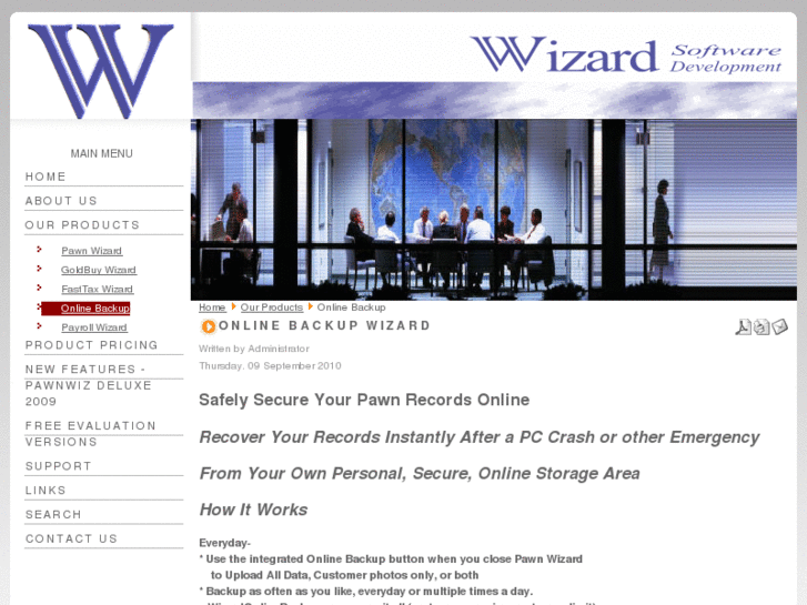 www.wizardonlinebackup.com