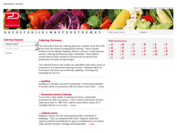 www.catering-glossary.com