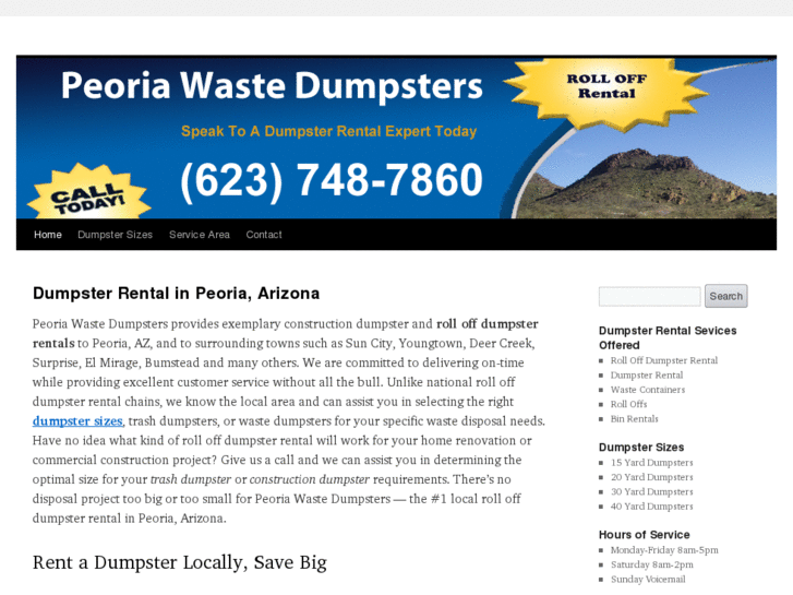 www.dumpsterrentalpeoria.com