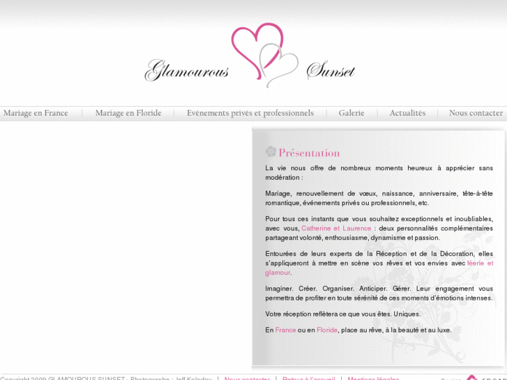 www.glamourous-sunset-weddings.com