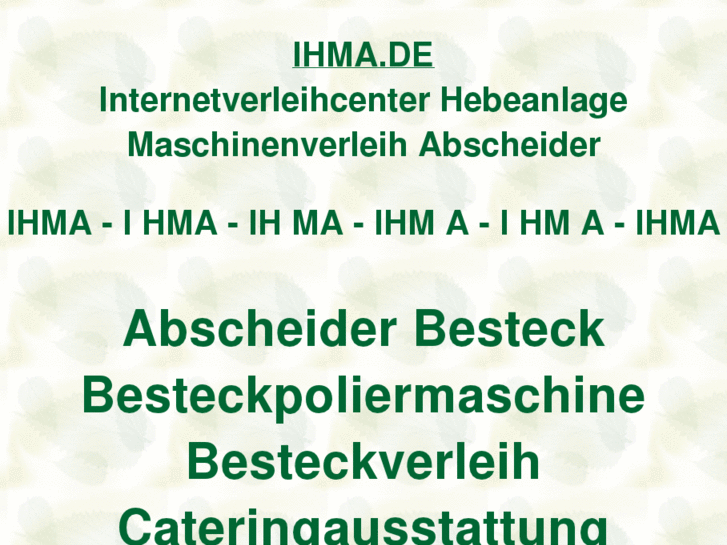 www.ihma.de