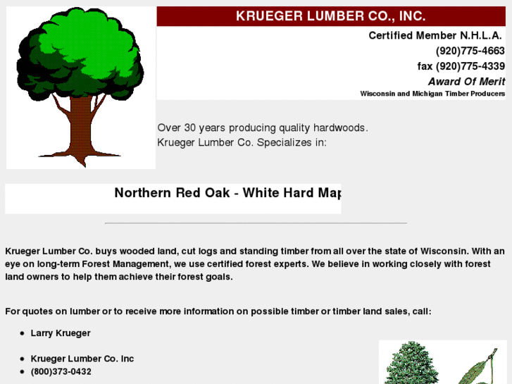 www.kruegerlumber.com