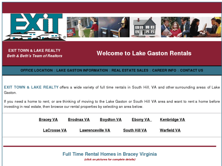 www.lakegastonrentals.com