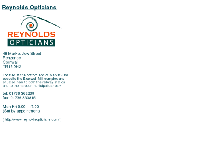 www.reynoldsopticians.com