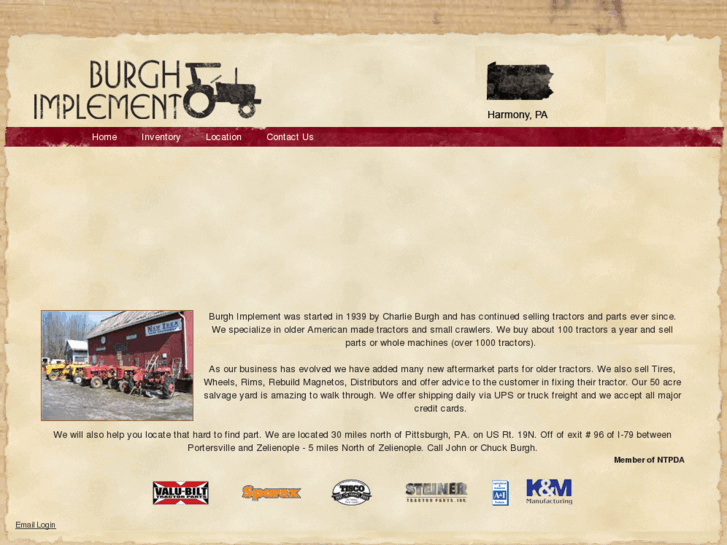 www.burghtractorparts.com